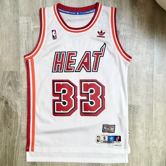 alonzo mourning miami heat jersey